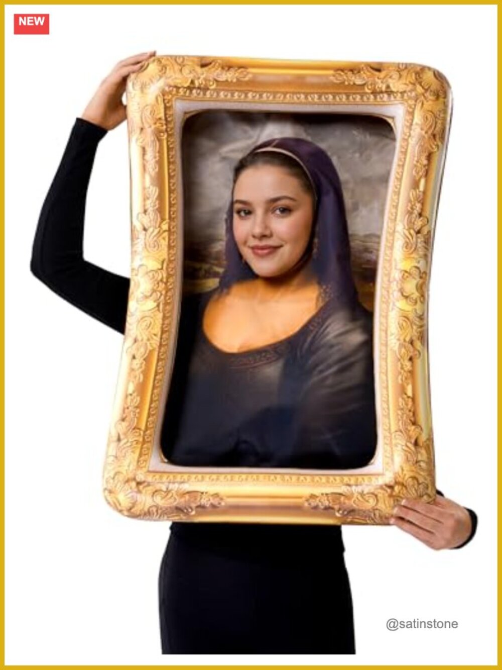 Unisex Renaissance Mysterious Smiled Adult Halloween Costume Polyester